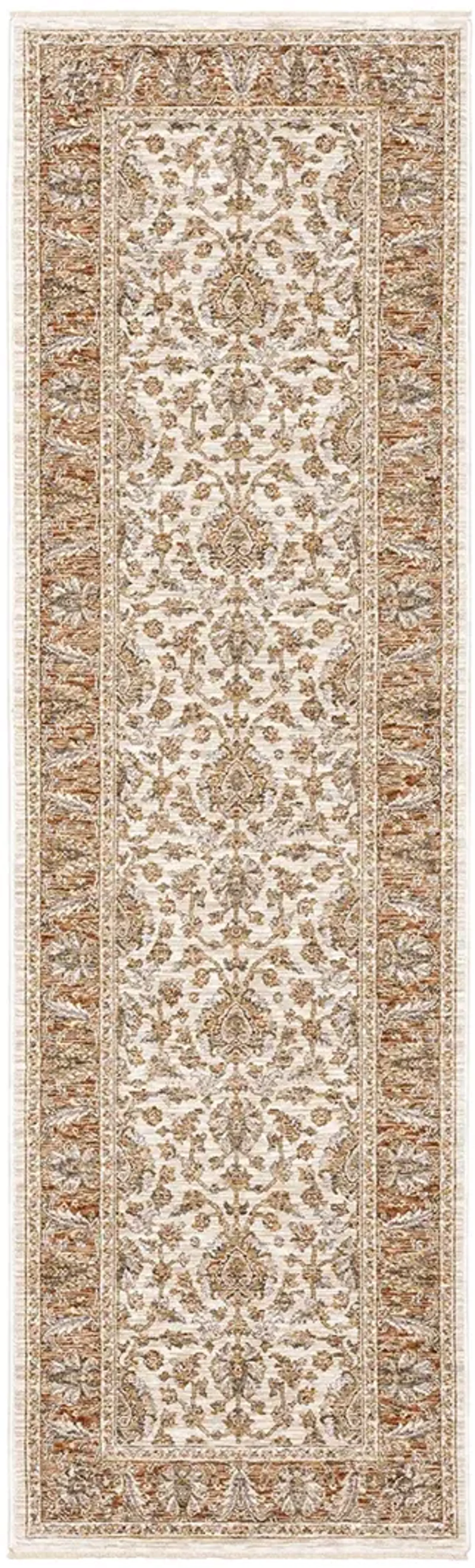 Maharaja 2'3" x 7'6" Ivory Rug