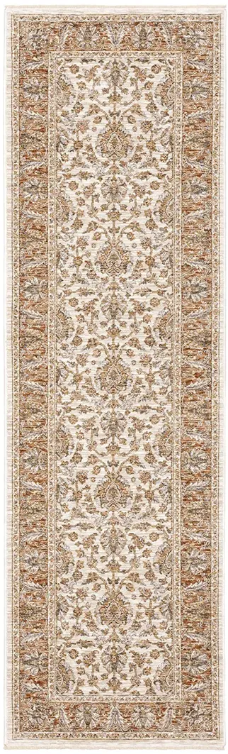 Maharaja 2'3" x 7'6" Ivory Rug