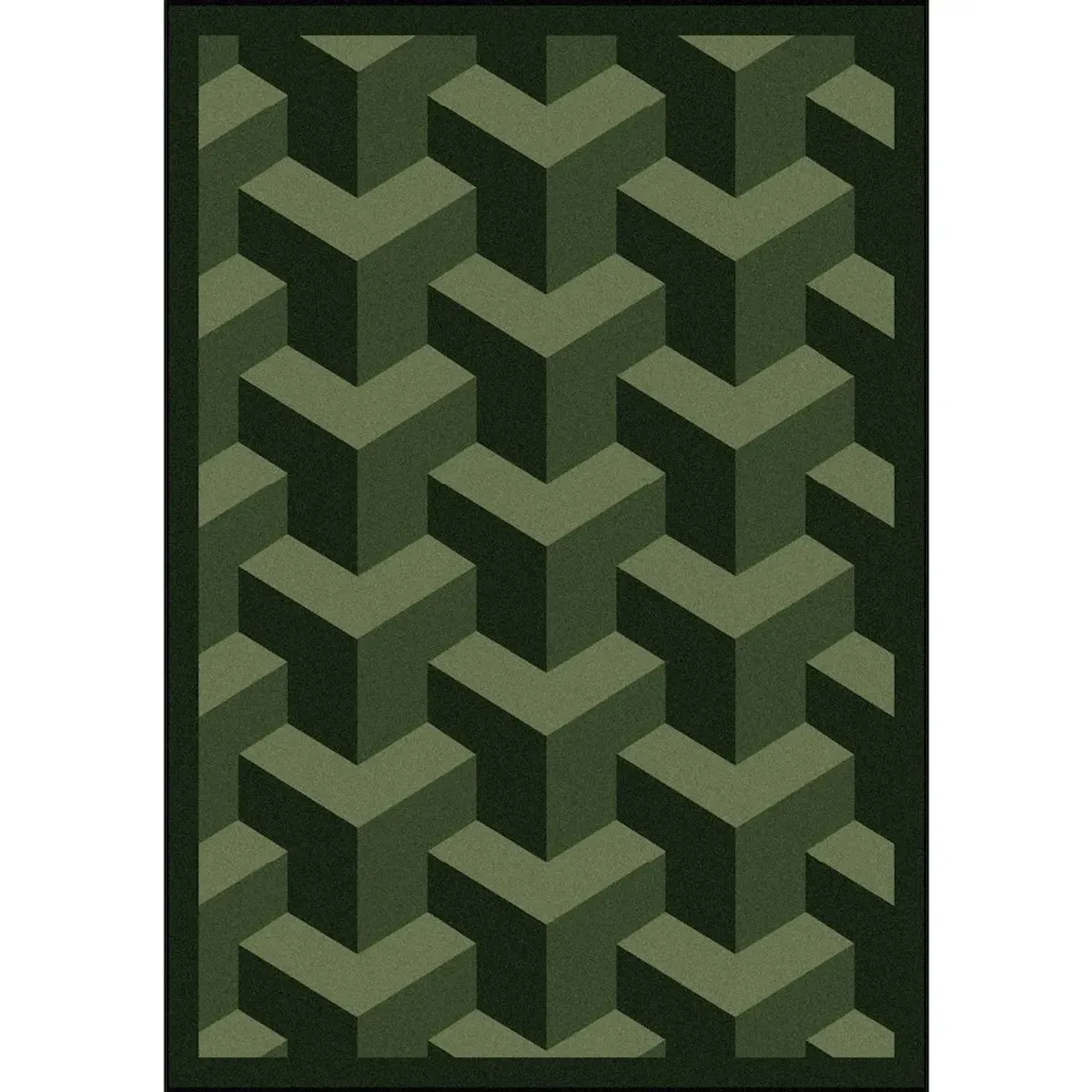 Joy Carpets Kaleidoscope Rooftop 10'9 x 13'2 Area Rug in Color Beige
