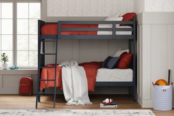 Nextonfort Twin over Twin Bunk Bed with Mattress