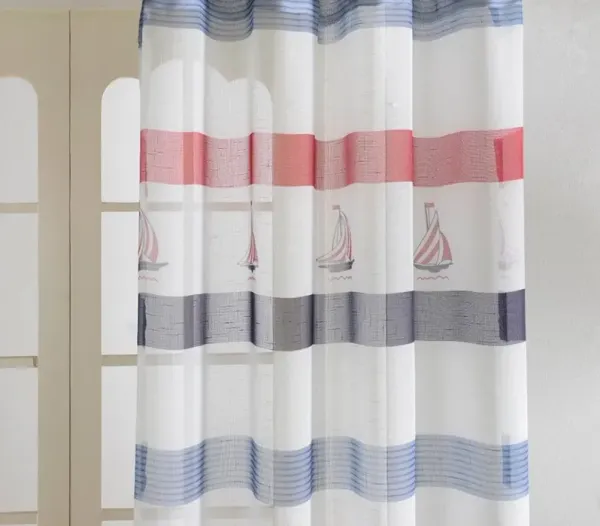 Dolce Mela Sheer Curtains Panel