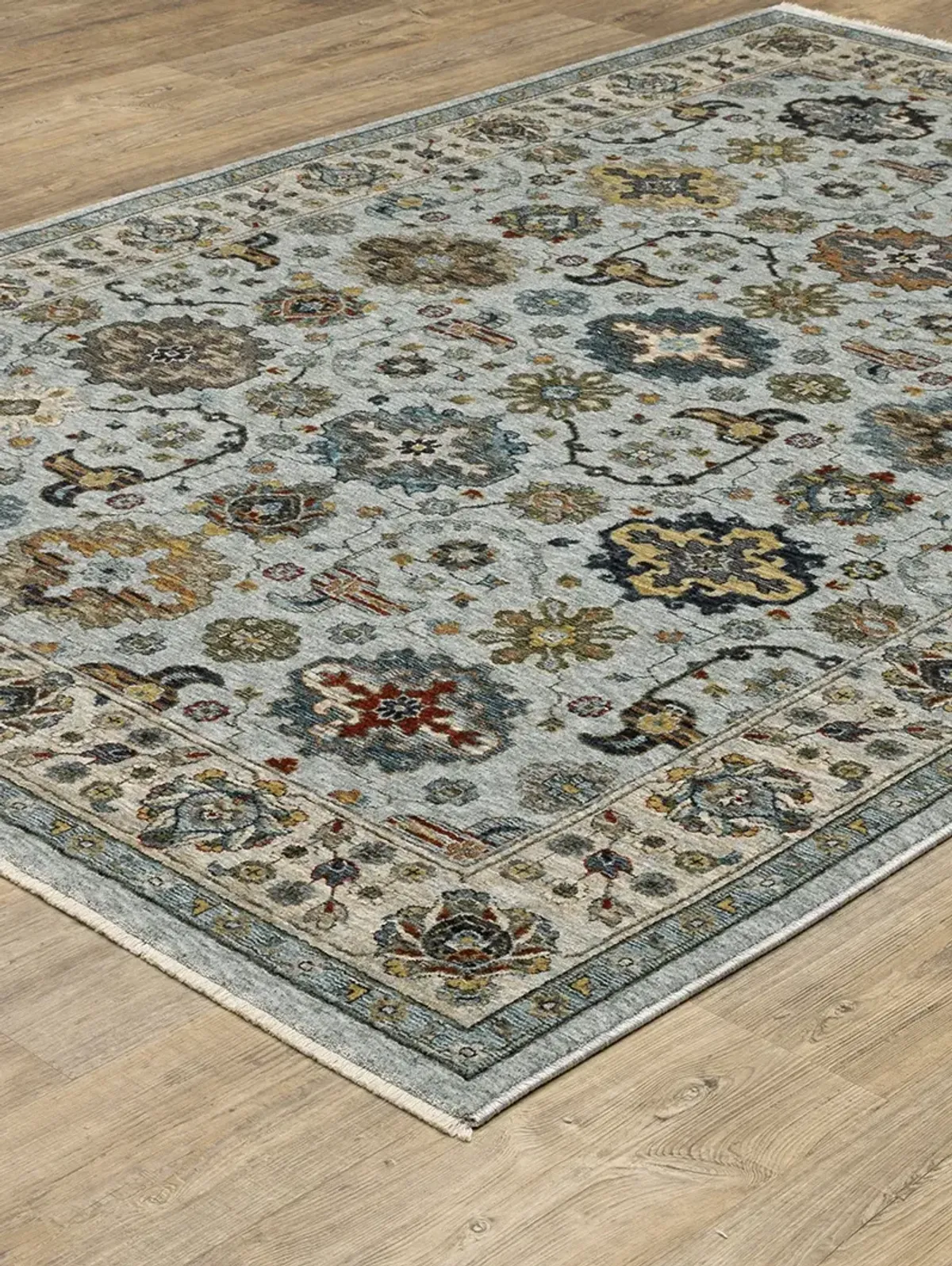 Aberdeen 5'3" x 7'6" Blue Rug