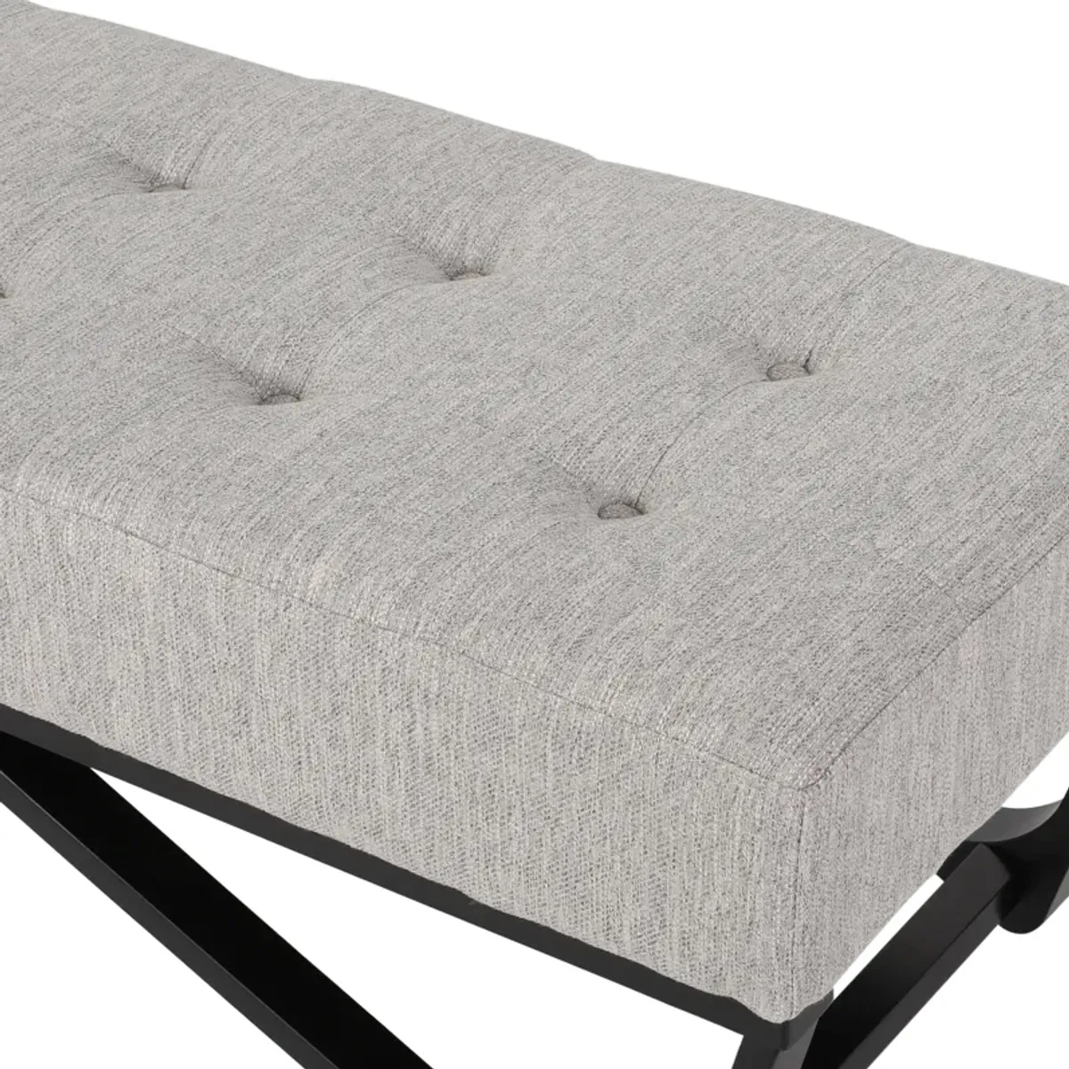 Merax Button-Tufted Ottoman Bench