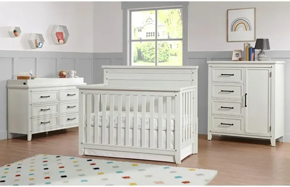 Soho Baby Ellison Changing Topper Rustic White