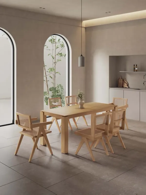 Rockaway Brown 7-Piece Dining Set