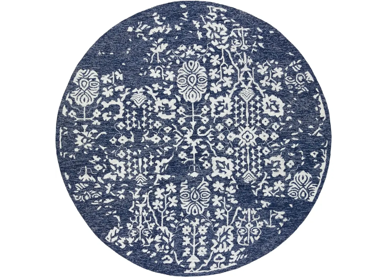 Granada GND-2311 8' Round Blue Rug