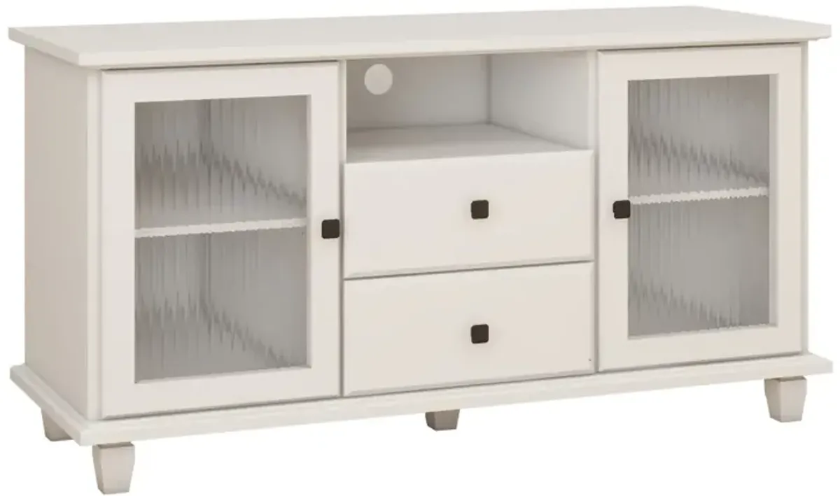 Ultra White Changhong Glass TV Cabinet