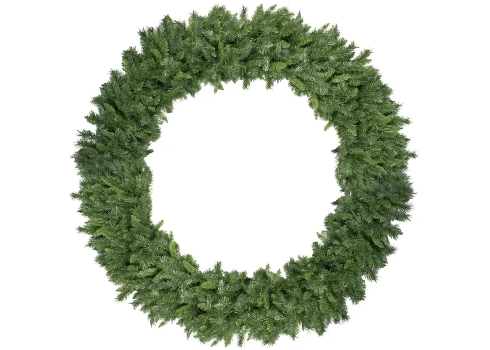 Lush Mixed Pine Artificial Christmas Wreath  60-Inch  Unlit