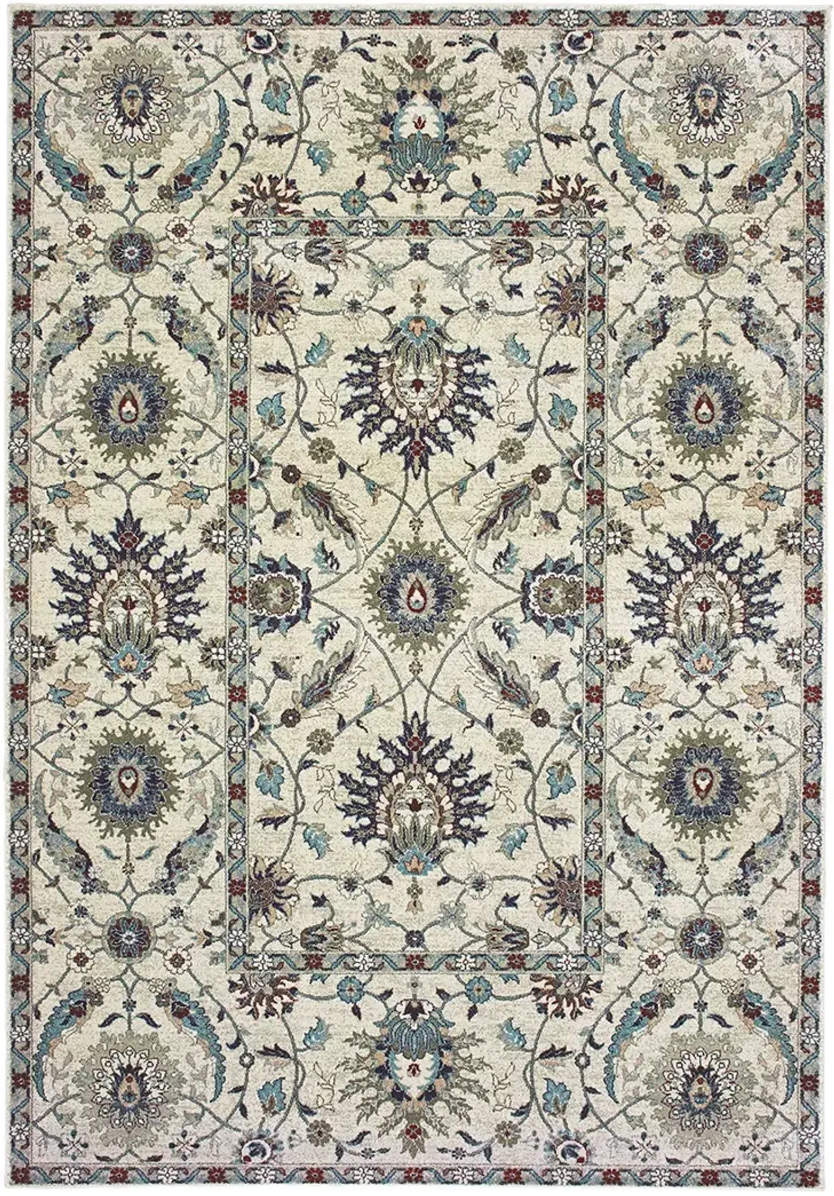 Raleigh 3'10" x 5'5" Ivory Rug