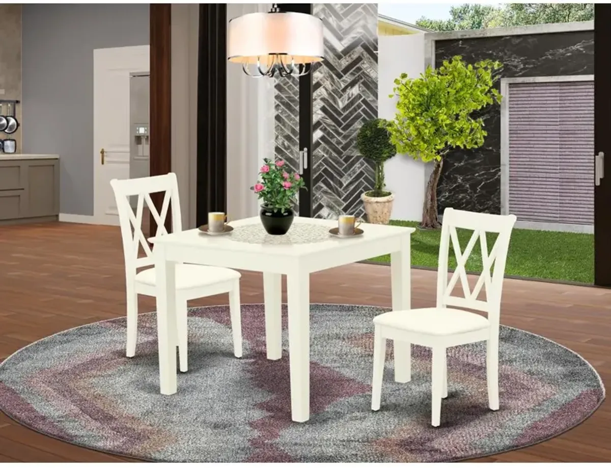 Dining Room Set Linen White