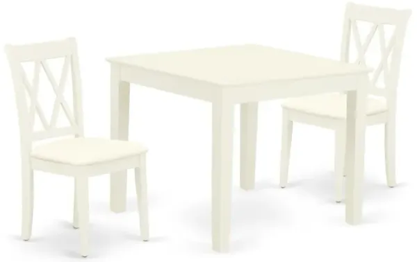 Dining Room Set Linen White