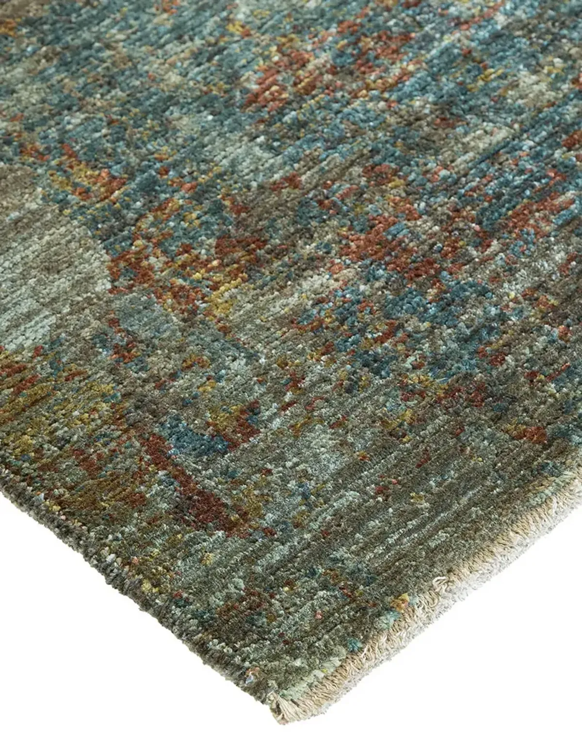 Lomita LO4 Green 20" x 30" Rug