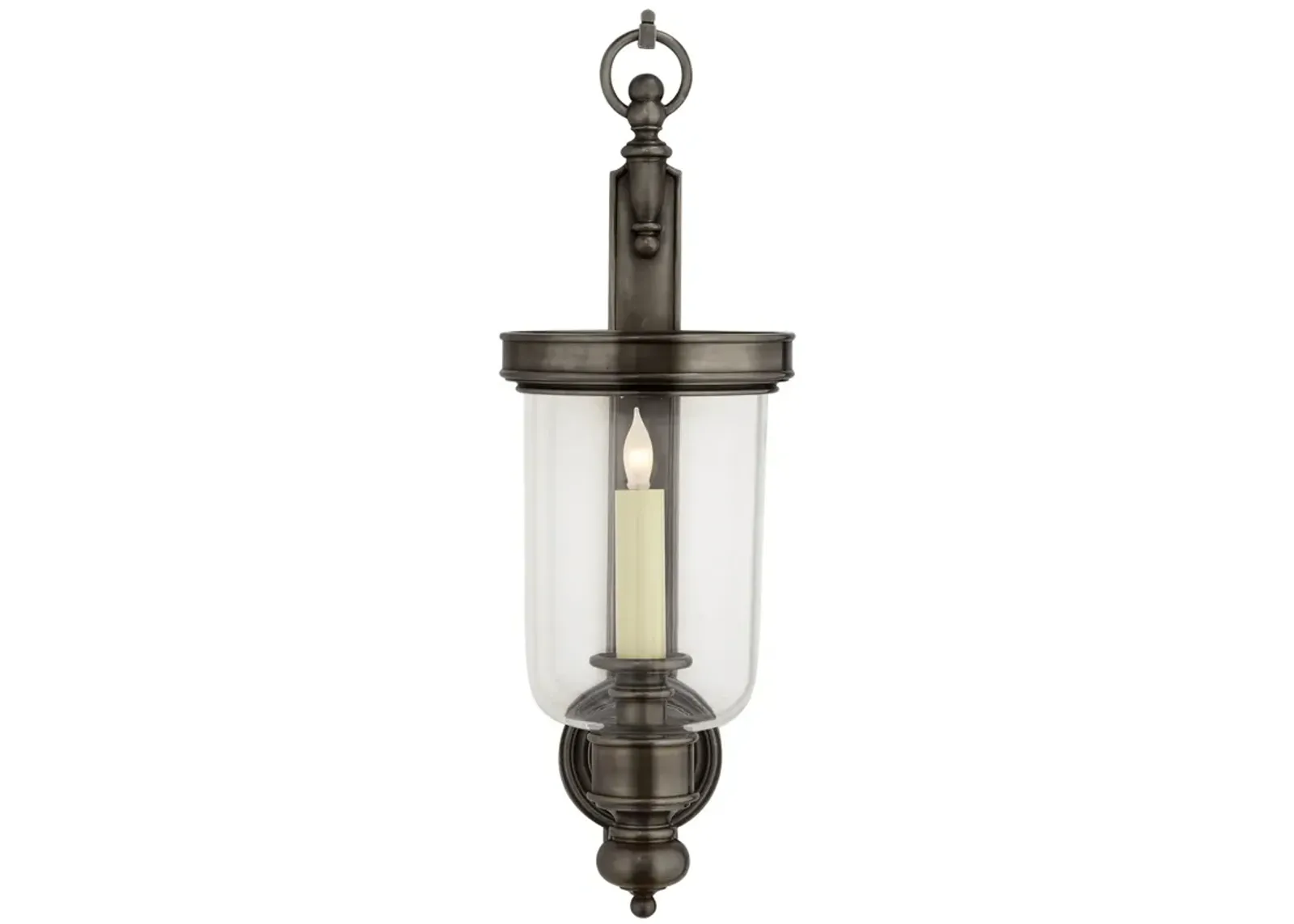 Georgian Sm Hurrcn Wall Sconce