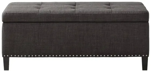 Gracie Mills Sanford Modern Tufted Storage with Soft-Close