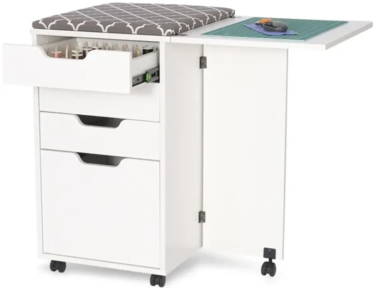 Kiwi Storage Cabinet Ash White