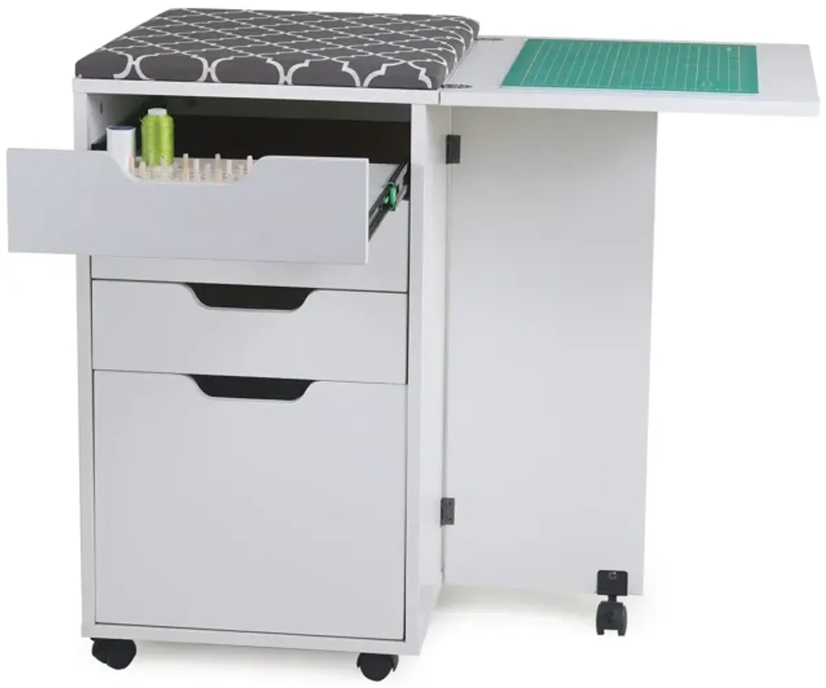 Kiwi Storage Cabinet Ash White