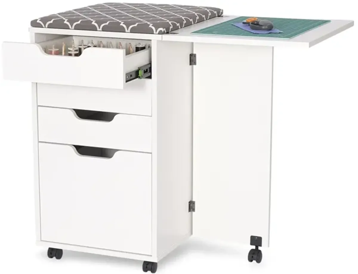 Kiwi Storage Cabinet Ash White