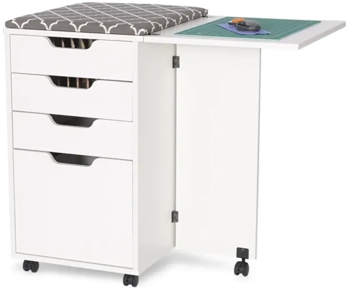 Kiwi Storage Cabinet Ash White