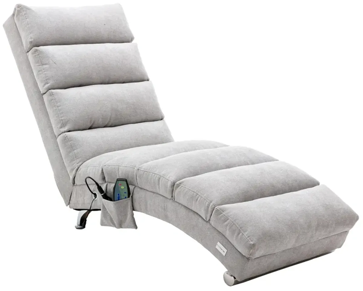 Merax  Linen Massage Chaise Lounge