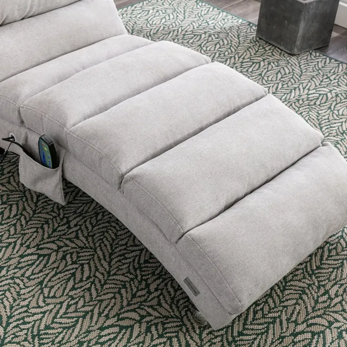 Merax  Linen Massage Chaise Lounge