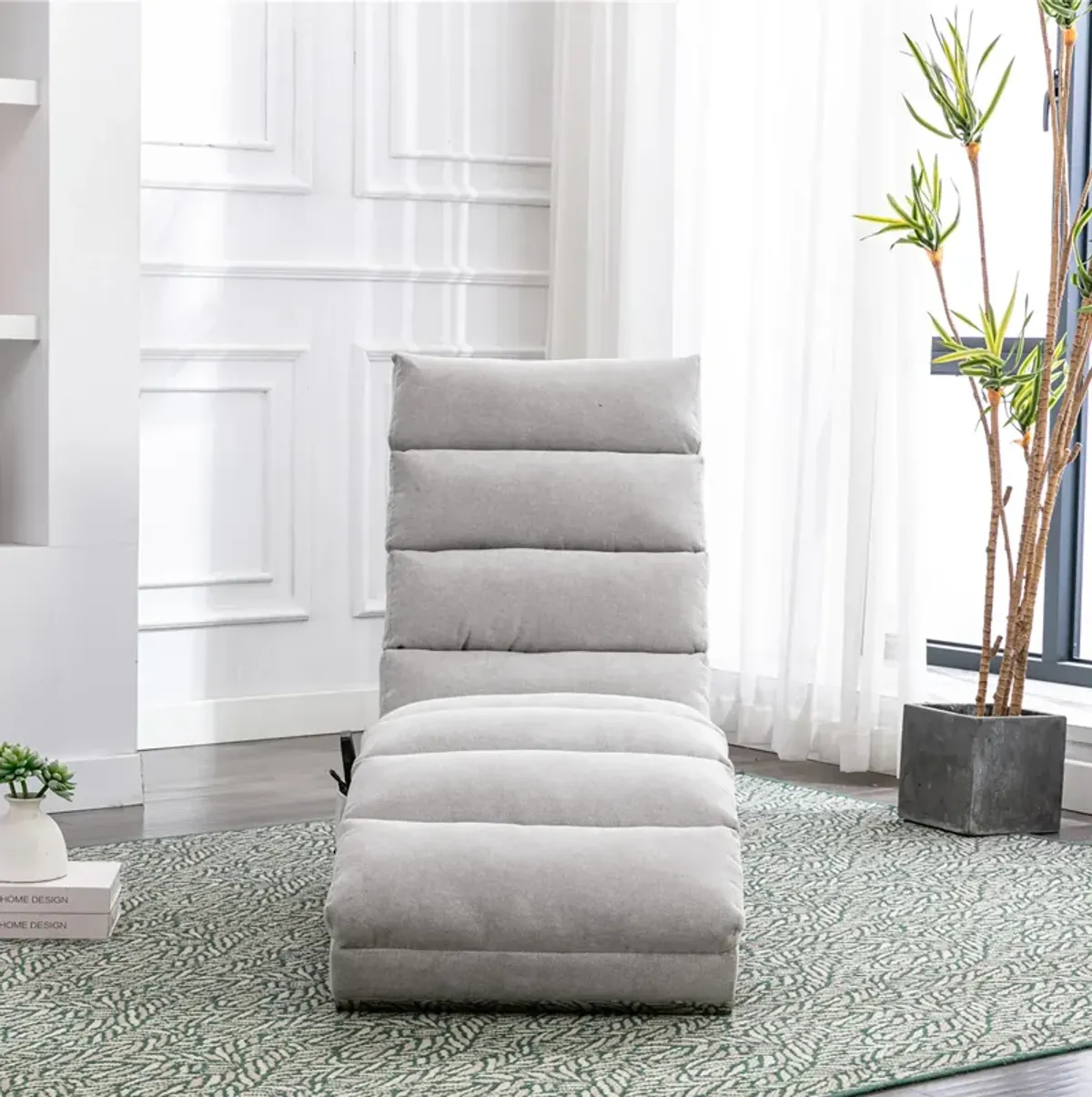 Merax  Linen Massage Chaise Lounge