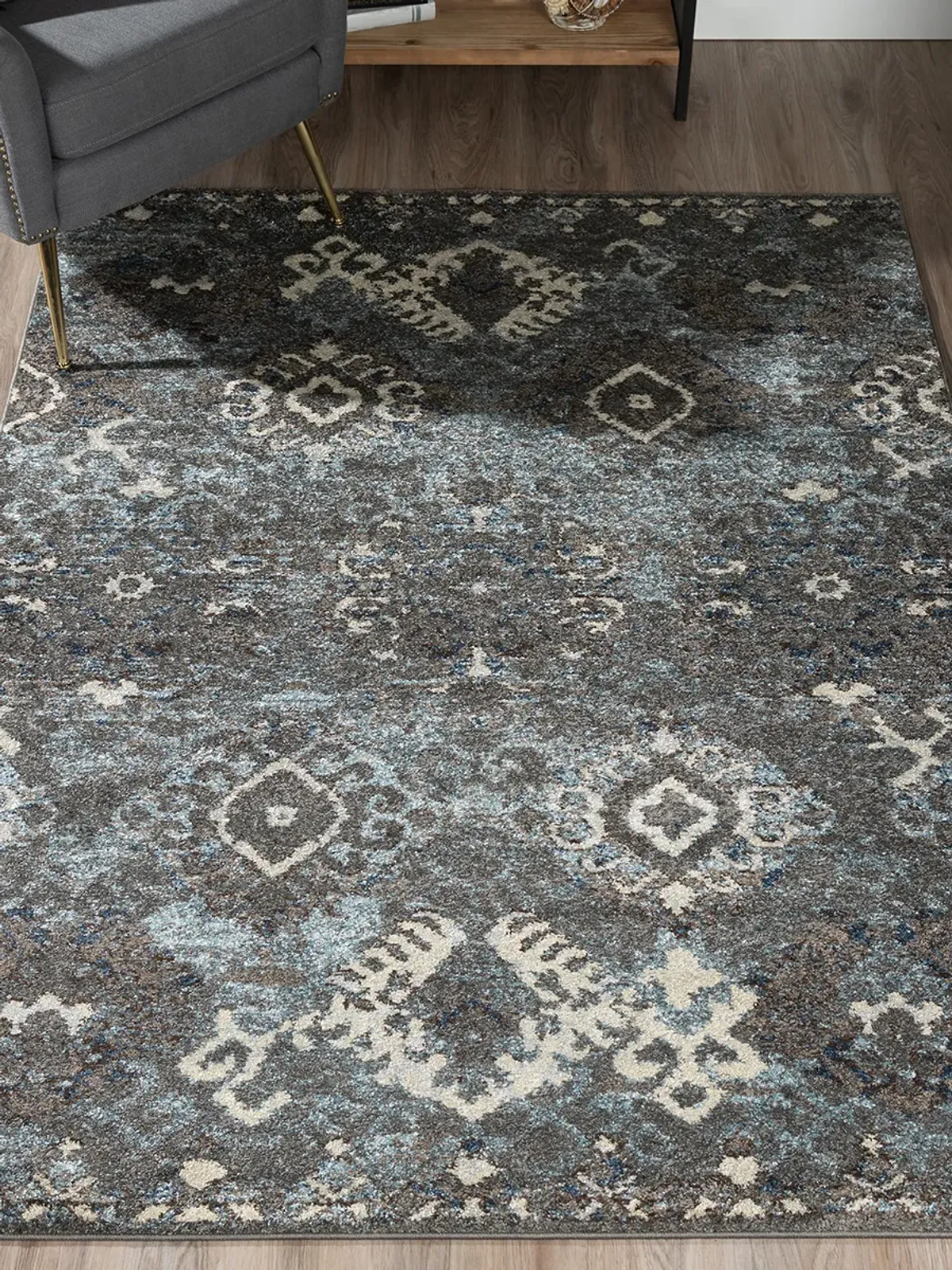 Gala GA10 Steel 4'11" x 7' Rug