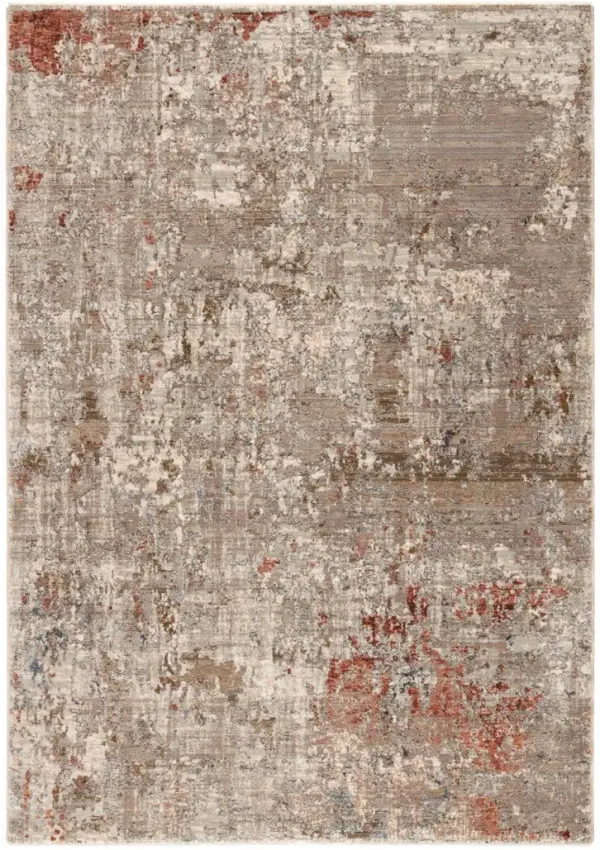 Valentia Marzena Tan/Taupe 2'5" x 10' Runner Rug