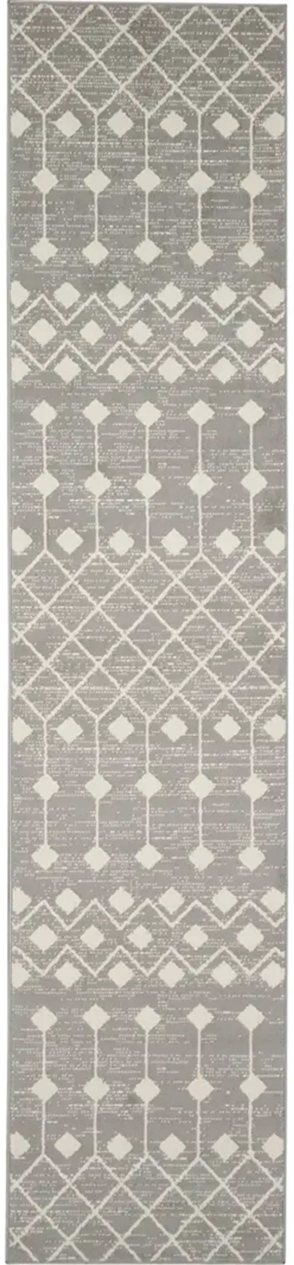 Grafix GRF37 Gray 2' x 6' Rug