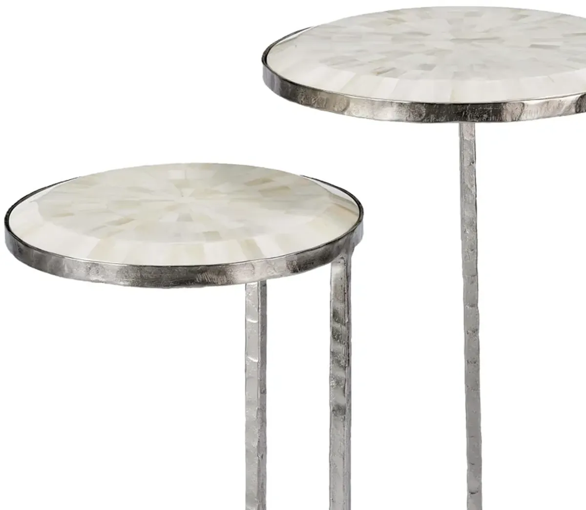 Bone Veneer Nesting Tables