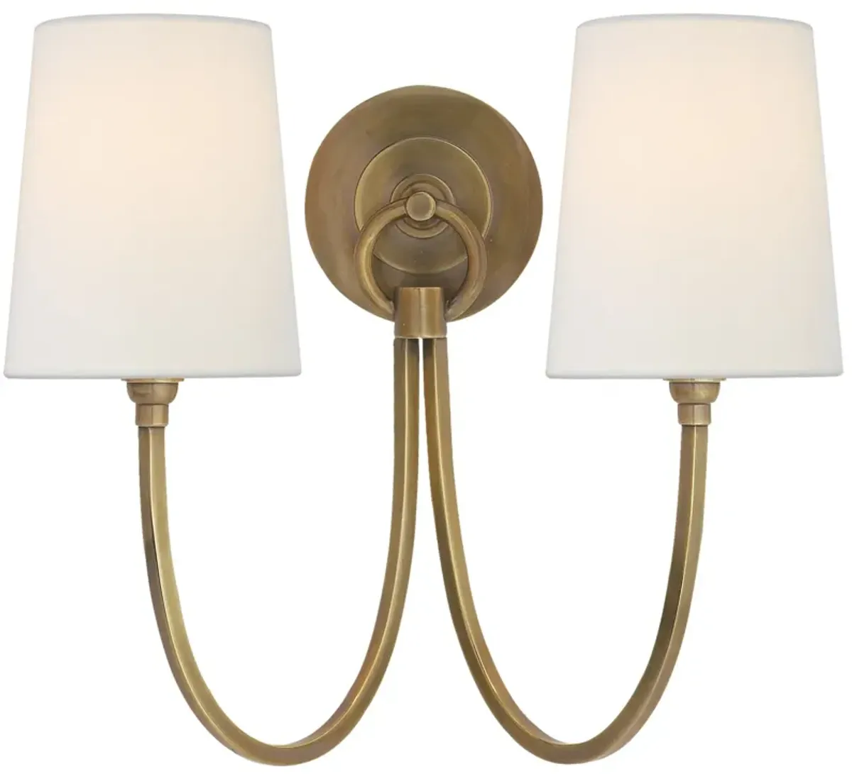 Reed Double Sconce
