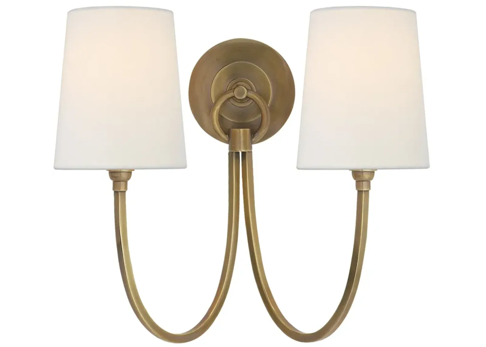 Reed Double Sconce