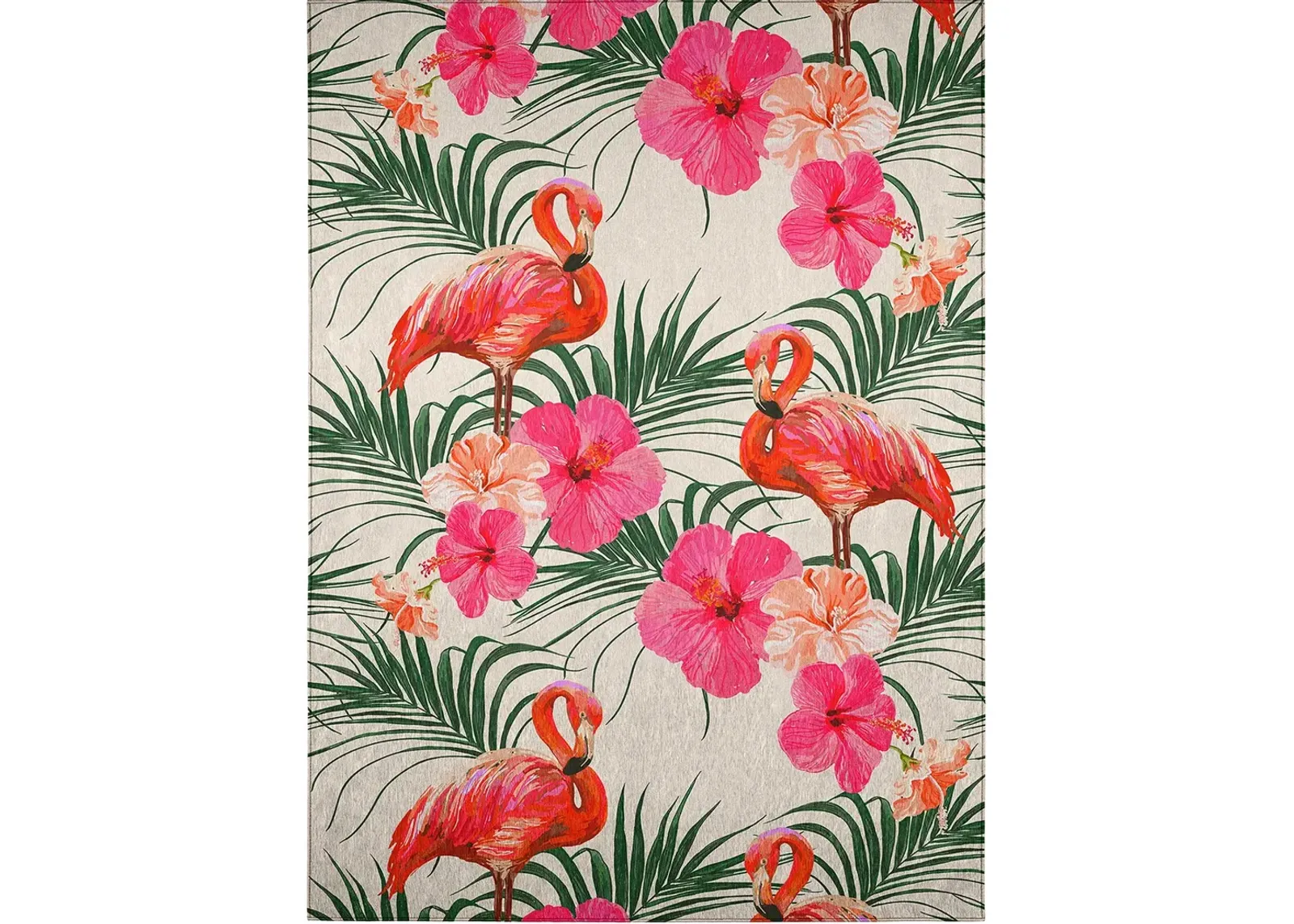 Tropics TC12 Ivory 5' x 7'6" Rug