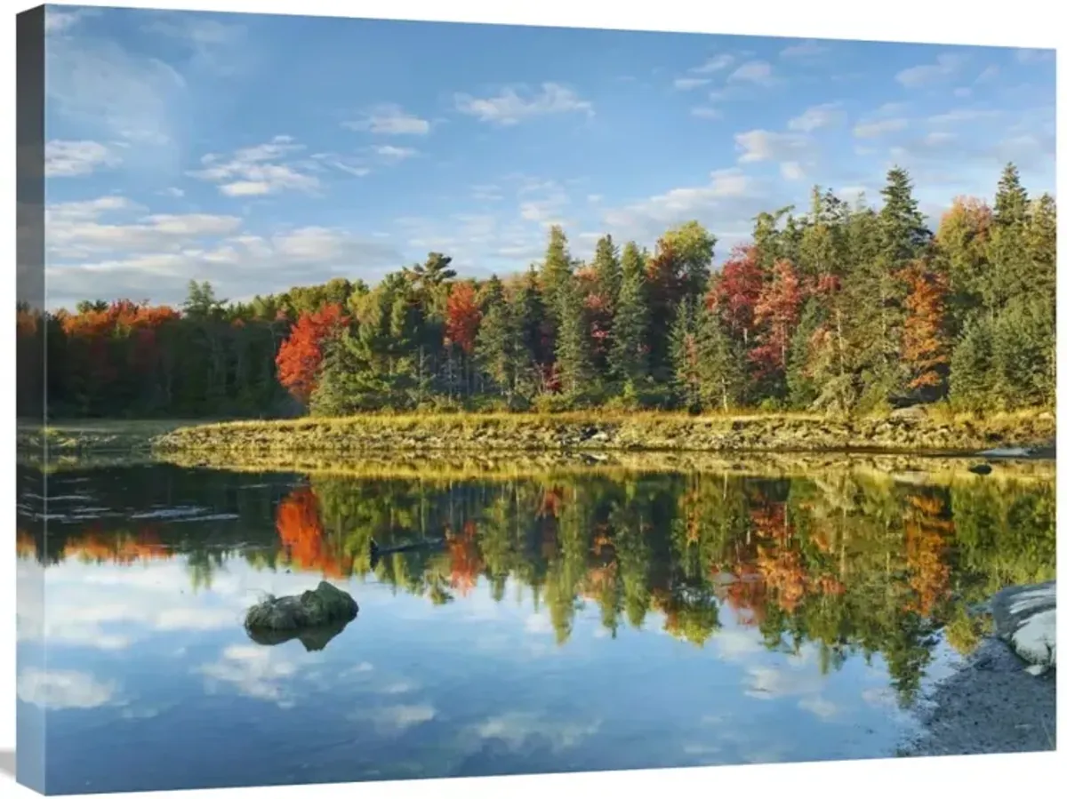 Coastline, Mount Desert Island, Maine-Canvas Art-32x24
