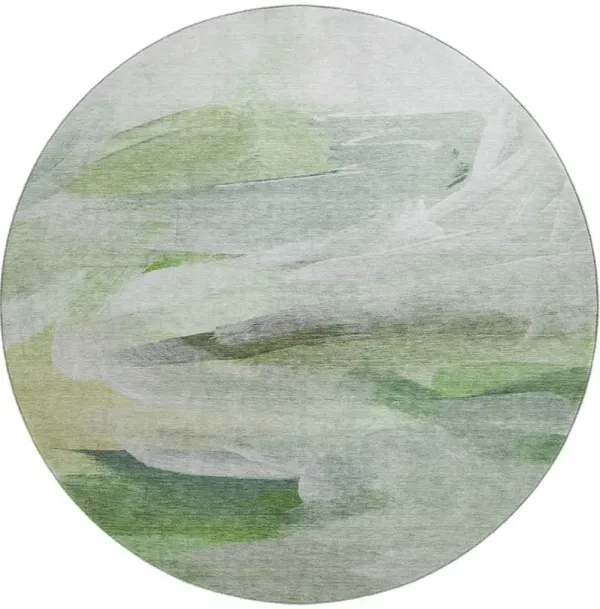 Ravenna RN11 Aloe 8' Round Rug