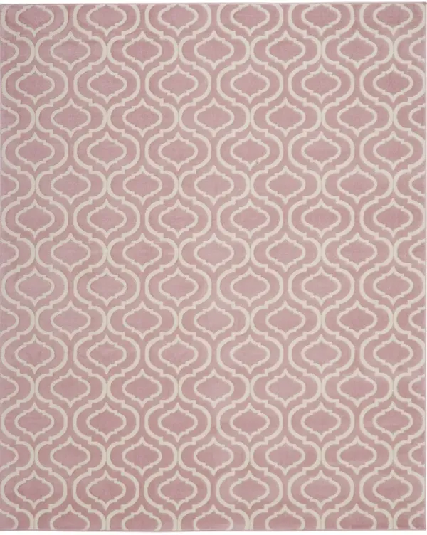 Jubilant JUB19 Pink 7'10" x 9'10" Rug