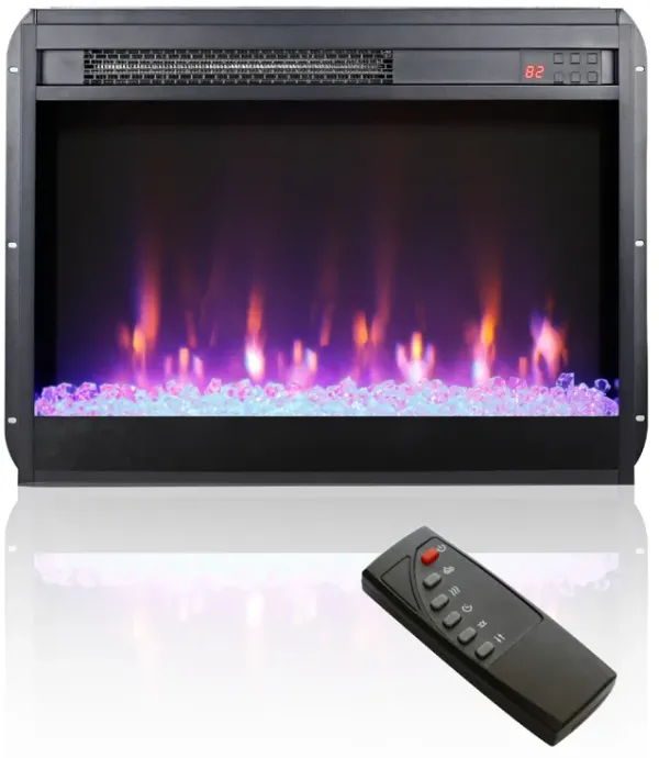 Streamdale 23" Electric Fireplace Insert with Timer & Remote