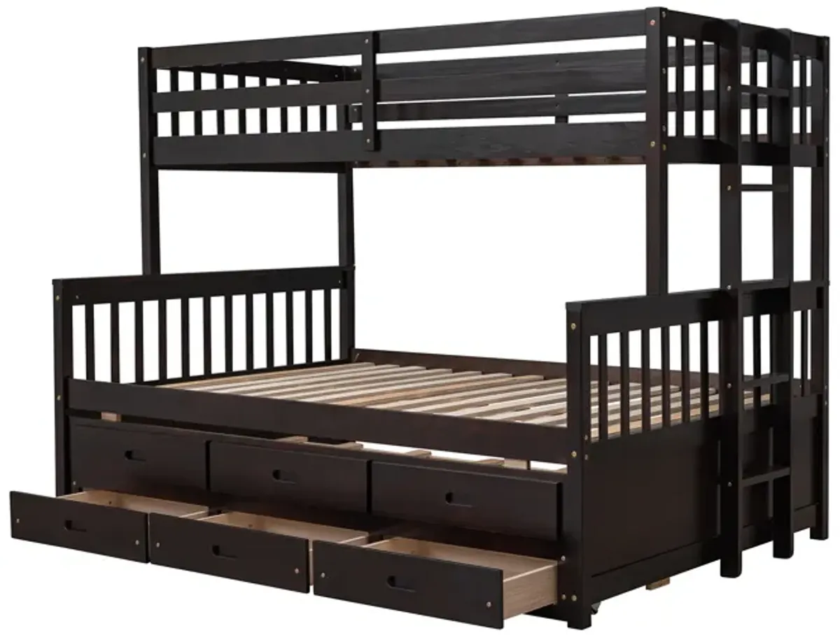 Merax Separable Bunk Bed with Storage Drawers