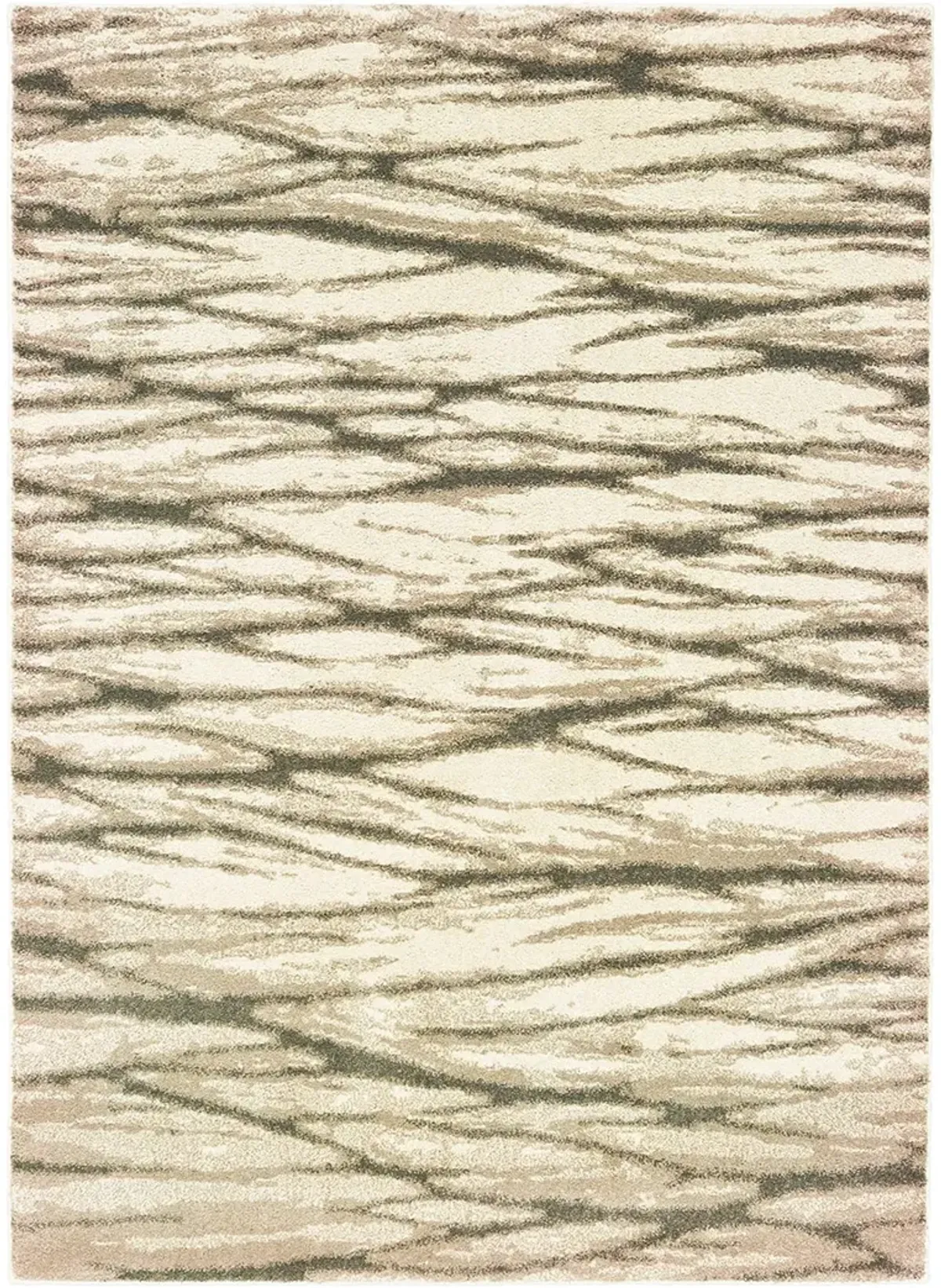 Carson 3'10" x 5'5" Ivory Rug