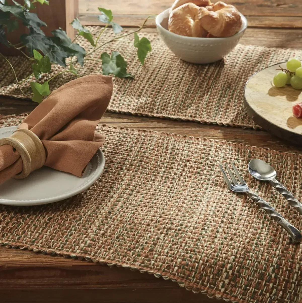 Park Designs Ginger Tweed Placemat Set of 4