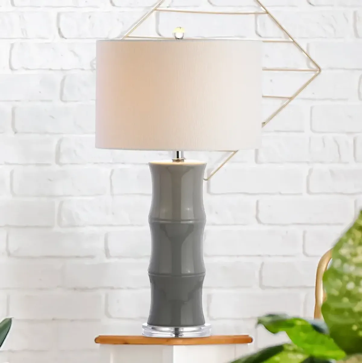 Tiki Ceramic LED Table Lamp