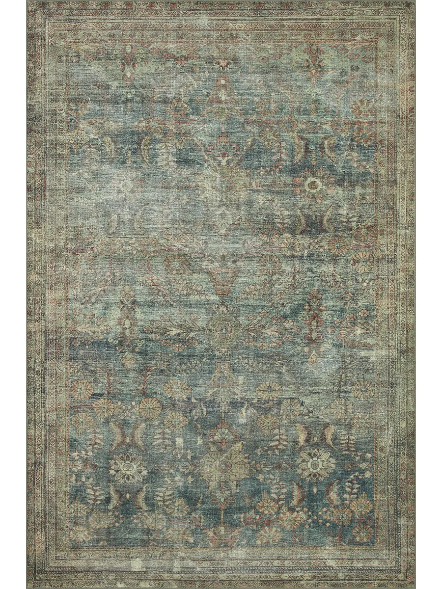 Banks BAN01 Ocean/Spice 3'6" x 5'6" Rug