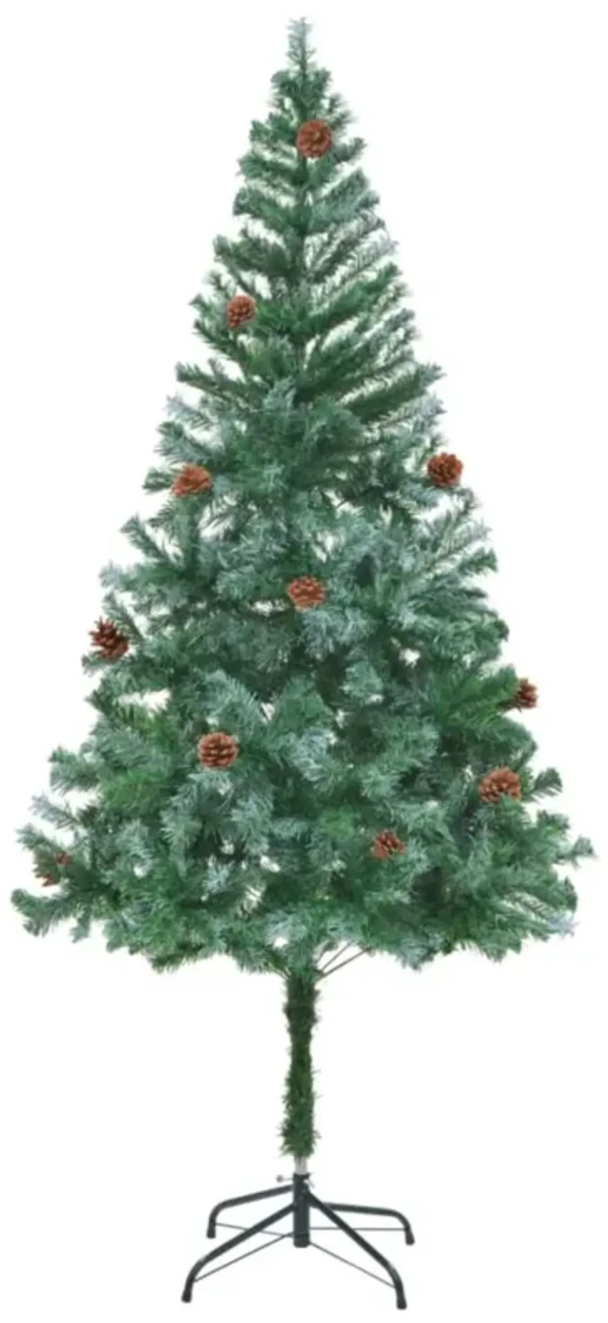 vidaXL Artificial Christmas Tree with Pinecones 70.9"