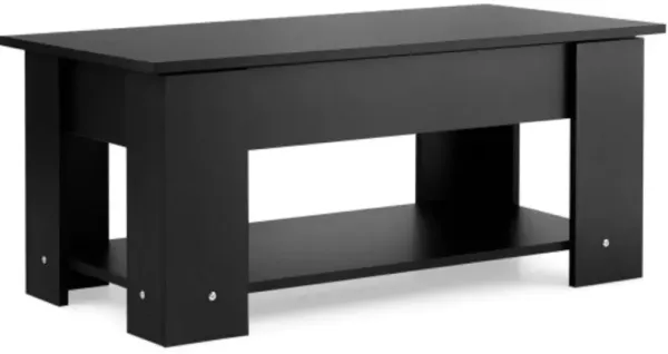 Coffee Table with Lift-up Desktop and Hidden Storage