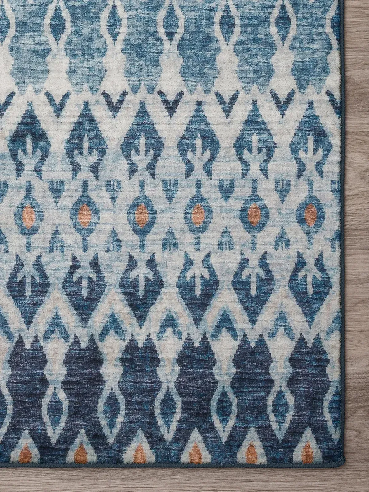 Brisbane BR1 Indigo 8' Rug