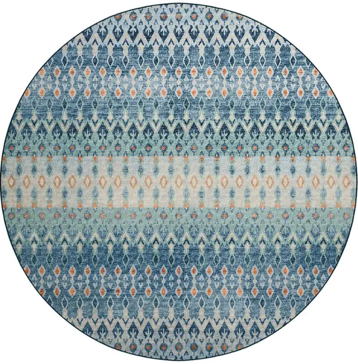 Brisbane BR1 Indigo 8' Rug