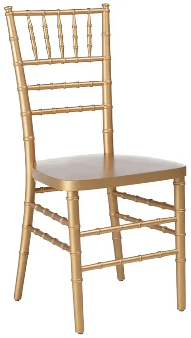 Commerical Seating Products European Gold Wood Dining Chairs