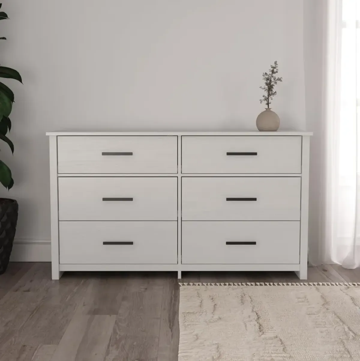 EZ Build Brookshore Wide 6-Drawer Dresser