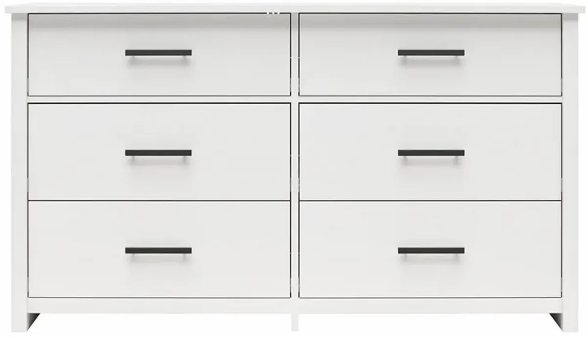 EZ Build Brookshore Wide 6-Drawer Dresser