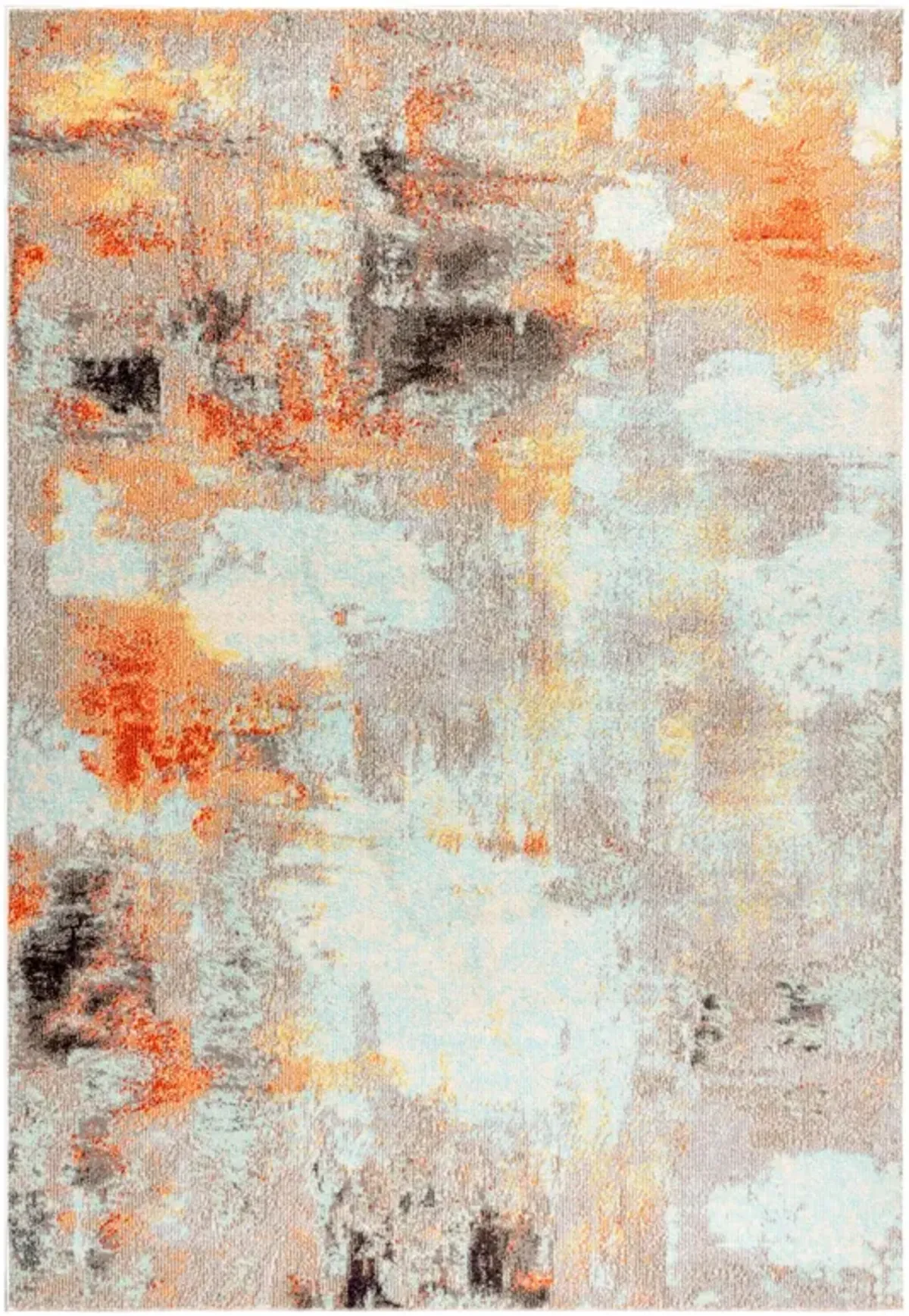 Contemporary Pop Modern Abstract Vintage Area Rug