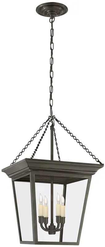 Cornice Small Lantern in Bronze